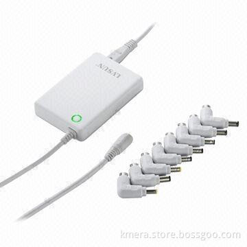 Economic Slim Universal Laptop Adapter with Wide Output 12 to 24V, Auto-switch the Voltage